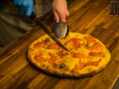 ...e focaccia...